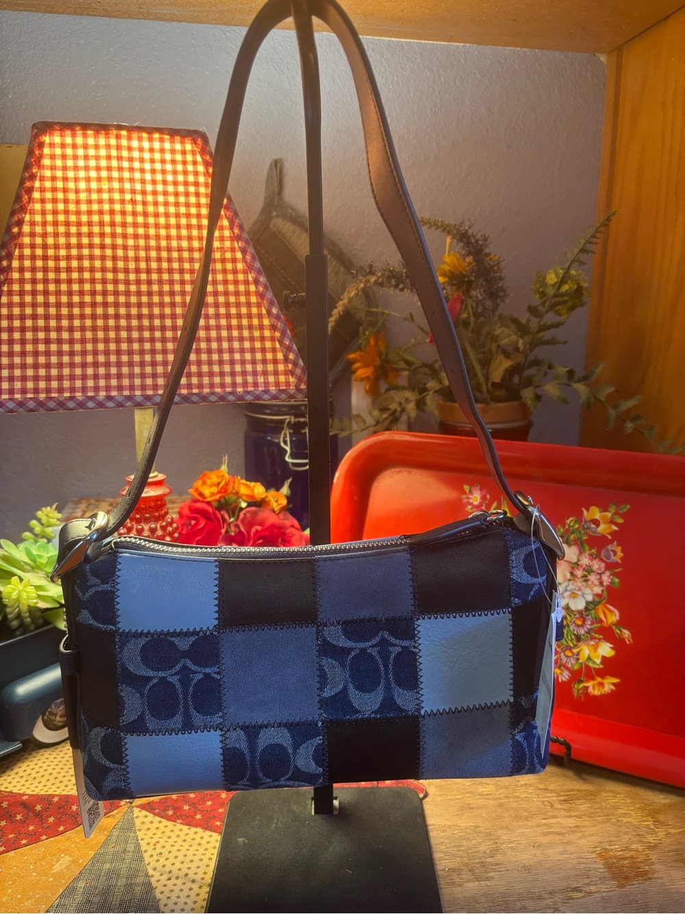 Coach Alter/Ego Small Slouchy Patchwork Shoulder Bag/ Coachtopia